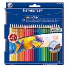 LÁPICES COLOR NORIS AQUARELL 144 10, ESTUCHE 24 PZAS STAEDTLER 144 10NC24 (Espera 4 dias) en Huesoi